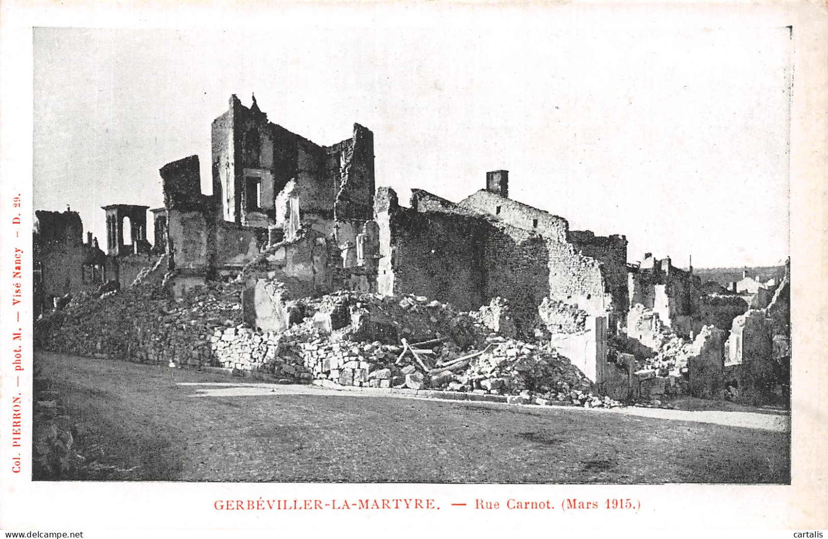 54-GERBEVILLER LA MARTYRE-N°C-4363-E/0263 - Gerbeviller