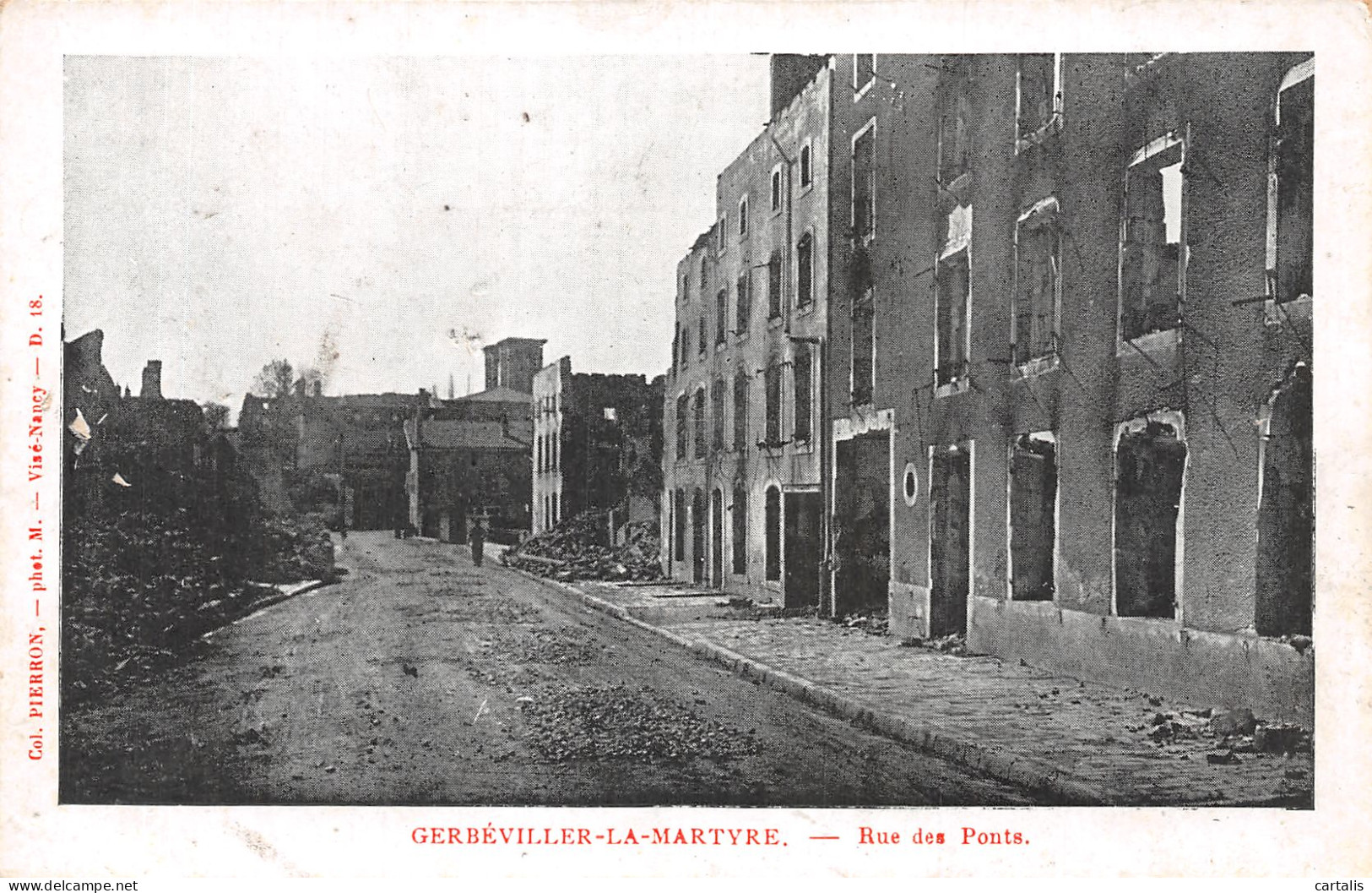 54-GERBEVILLER LA MARTYRE-N°C-4363-E/0251 - Gerbeviller