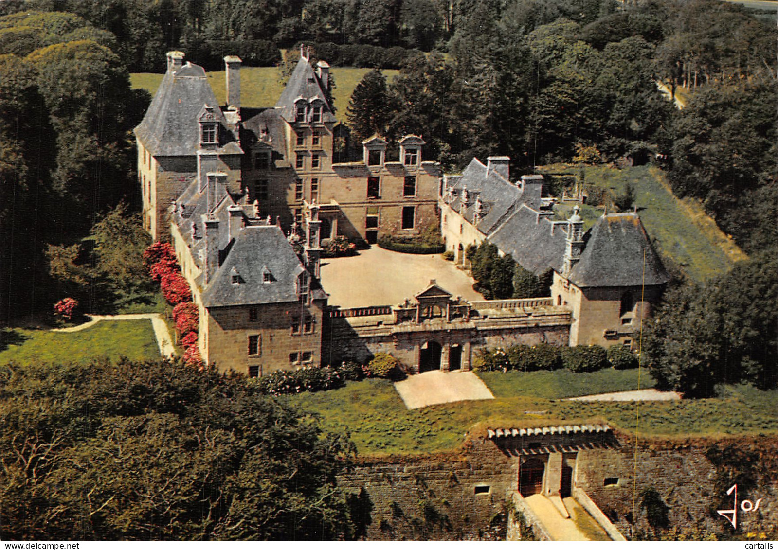 29-SAINT VOUGAY LE CHATEAU DE KERJEAN-N°C-4365-D/0243 - Saint-Vougay