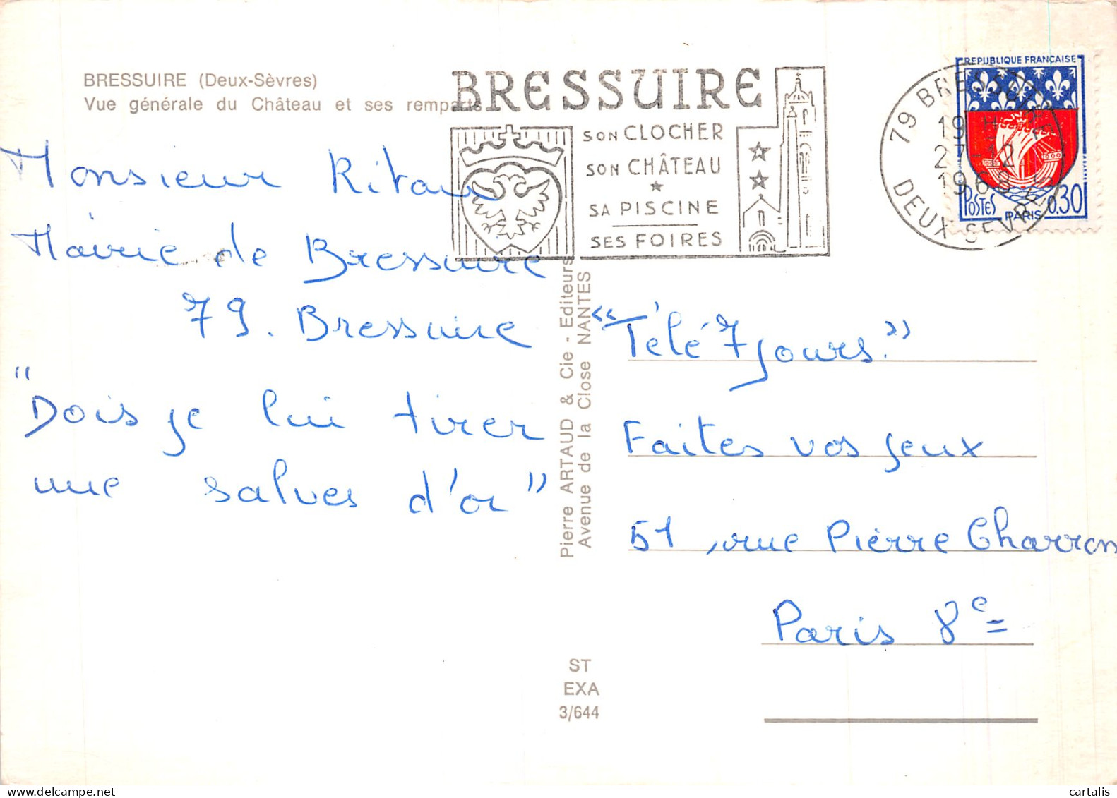79-BRESSUIRE-N°C-4365-B/0375 - Bressuire