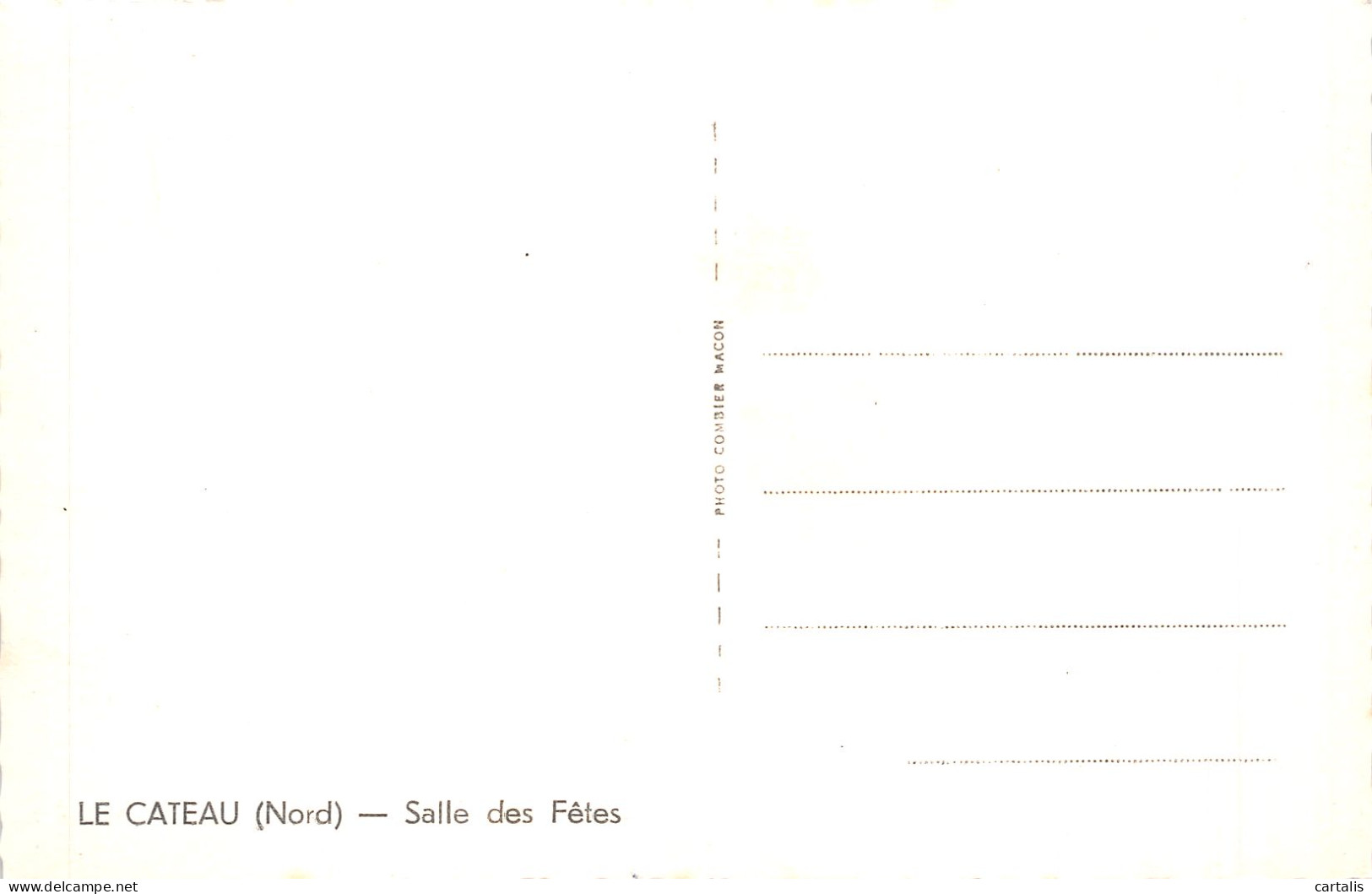 59-LE CATEAU-N°C-4368-B/0053 - Le Cateau