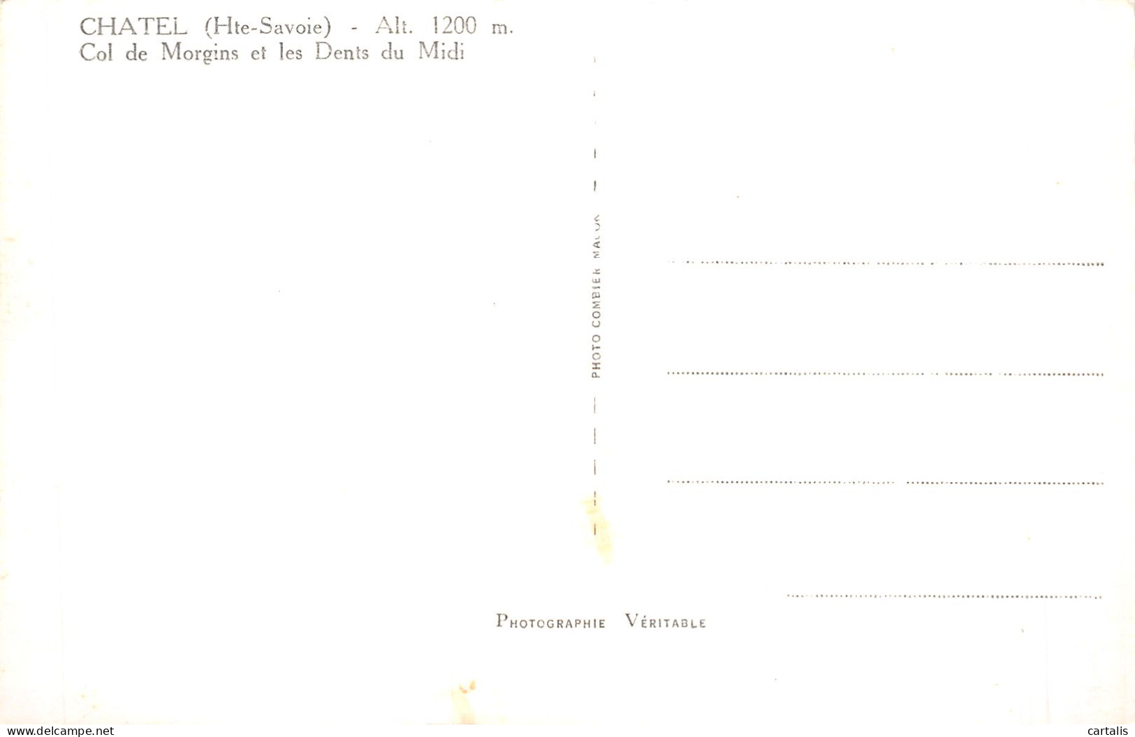 74-CHATEL-N°C-4368-A/0257 - Châtel