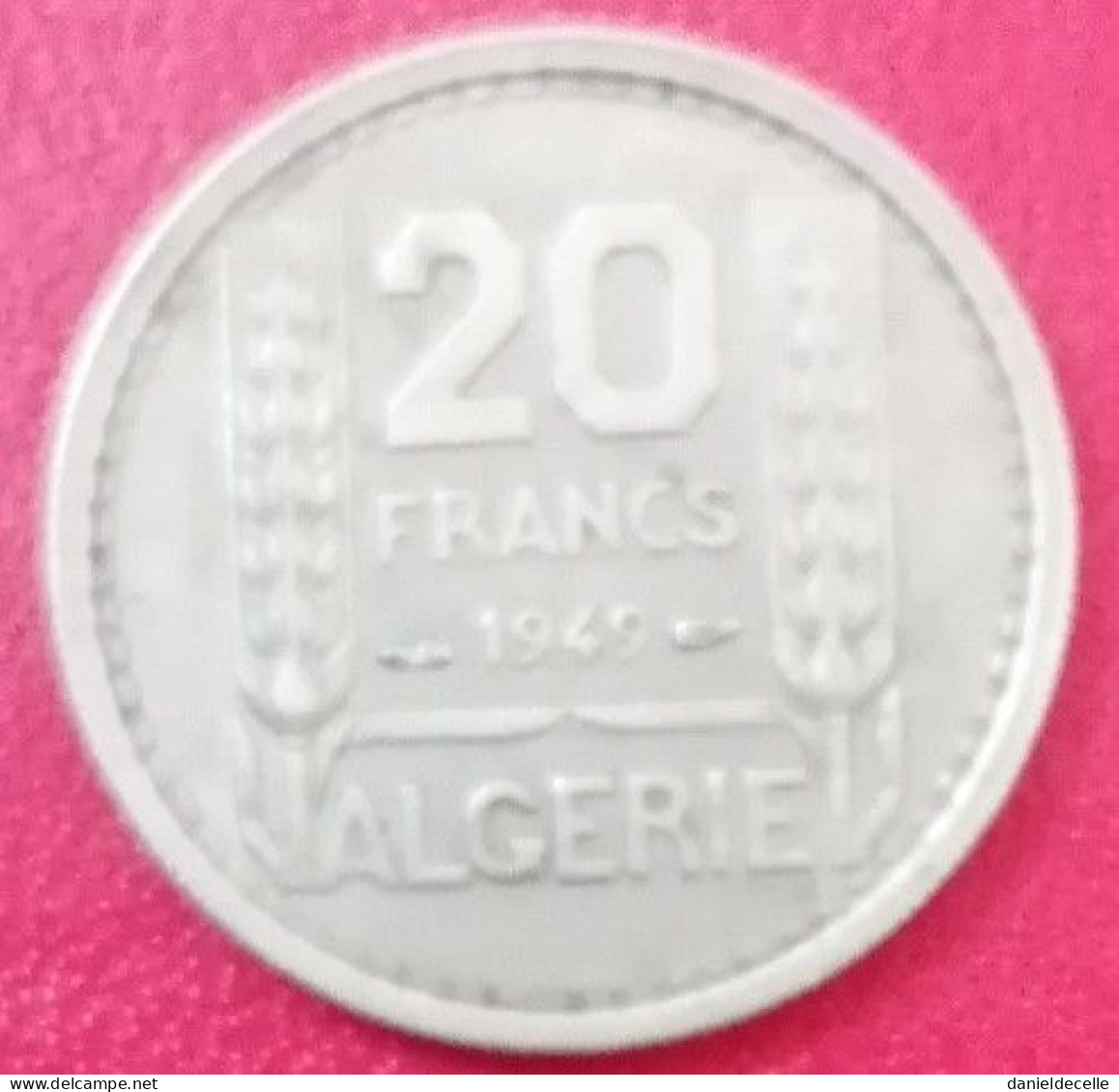 20 Francs Algérie 1949 - Argelia