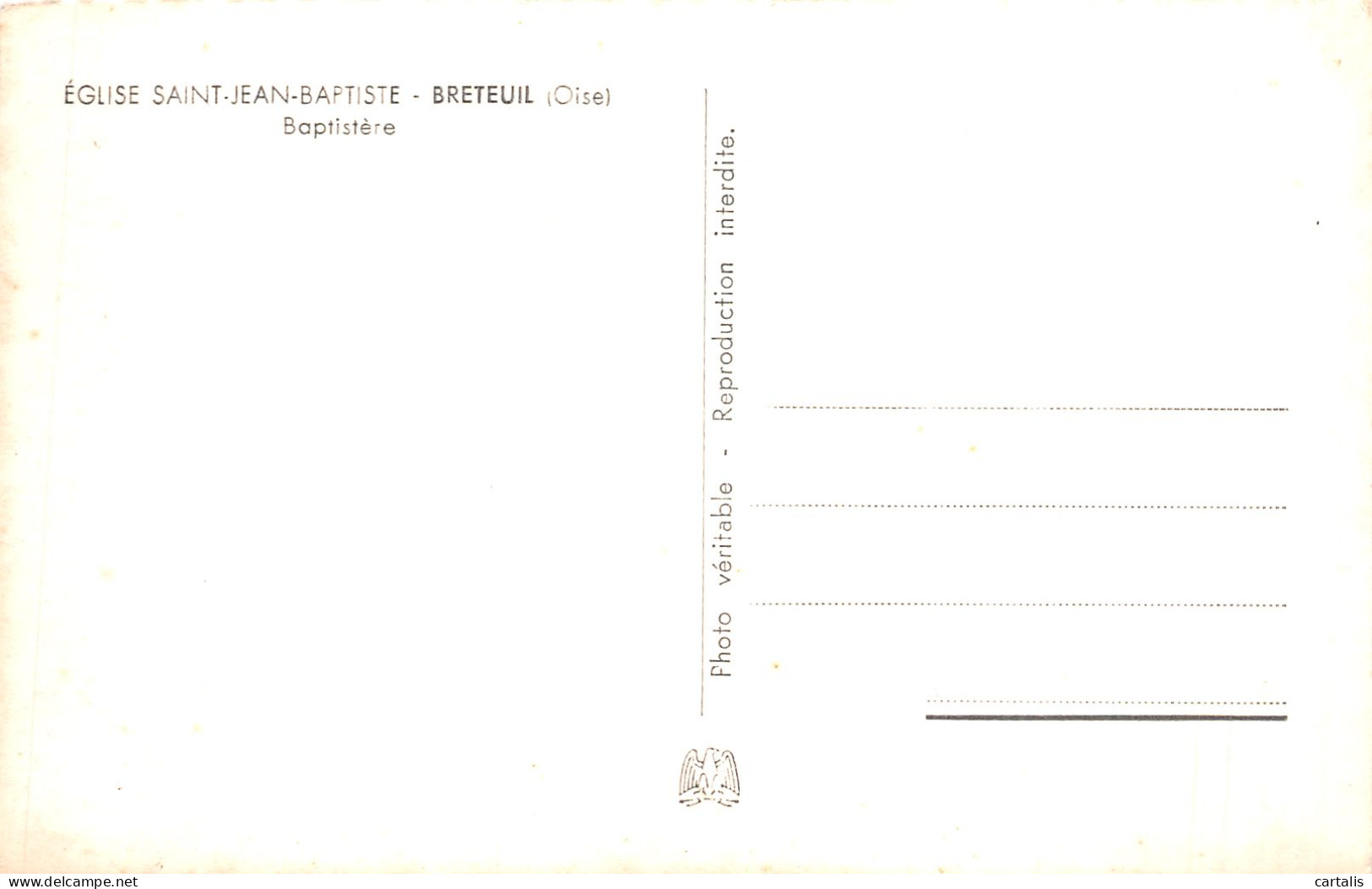 60-BRETEUIL-N°C-4368-G/0133 - Breteuil