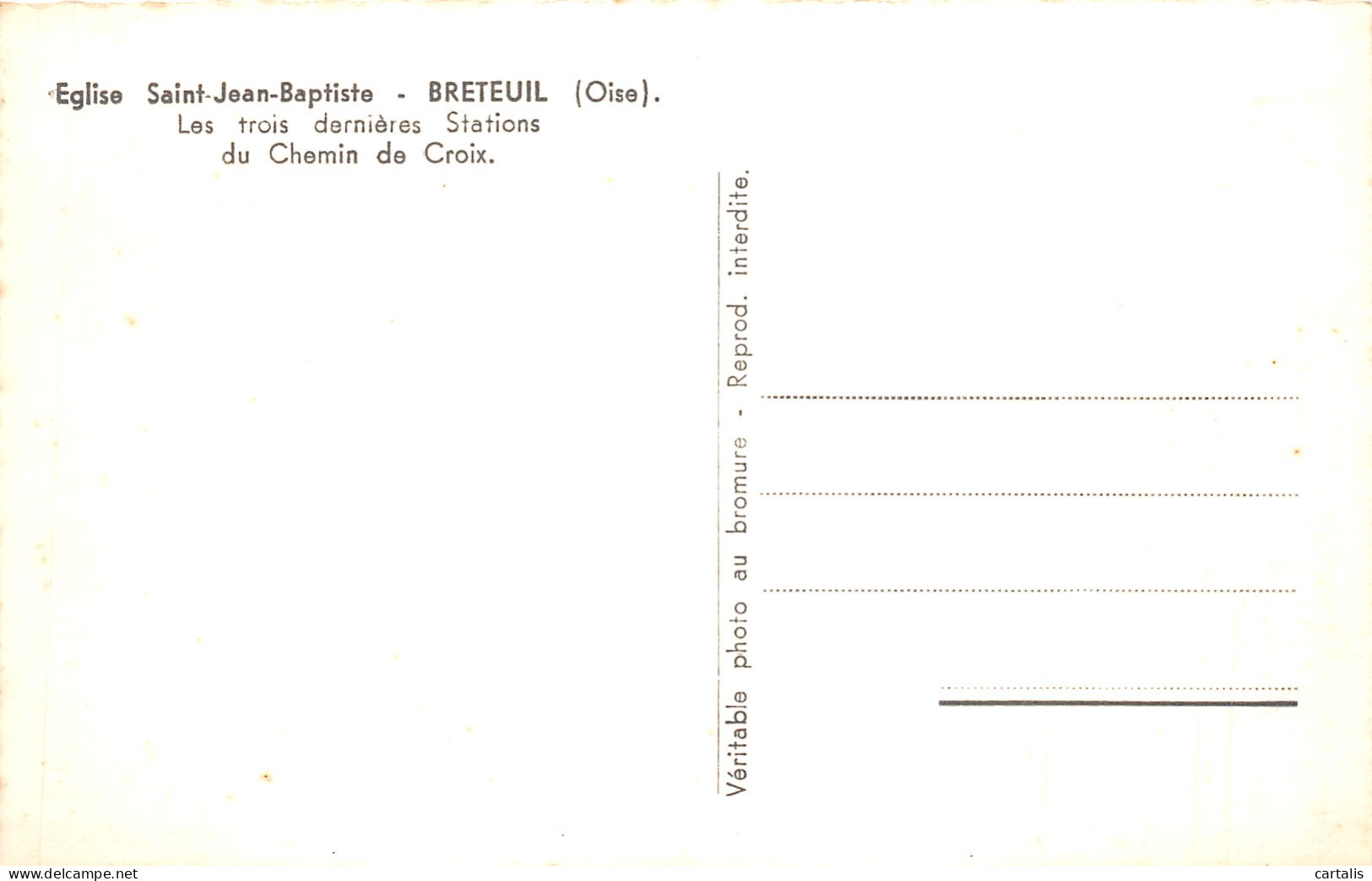 60-BRETEUIL-N°C-4368-G/0129 - Breteuil