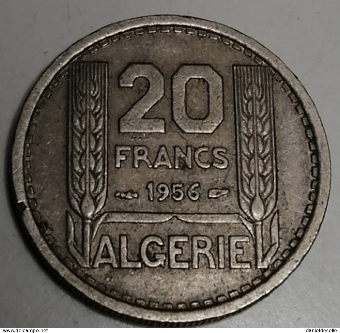 20 Francs Algérie 1956 - Algerije