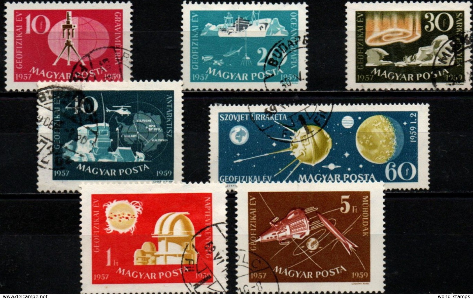 HONGRIE 1959 O - Used Stamps