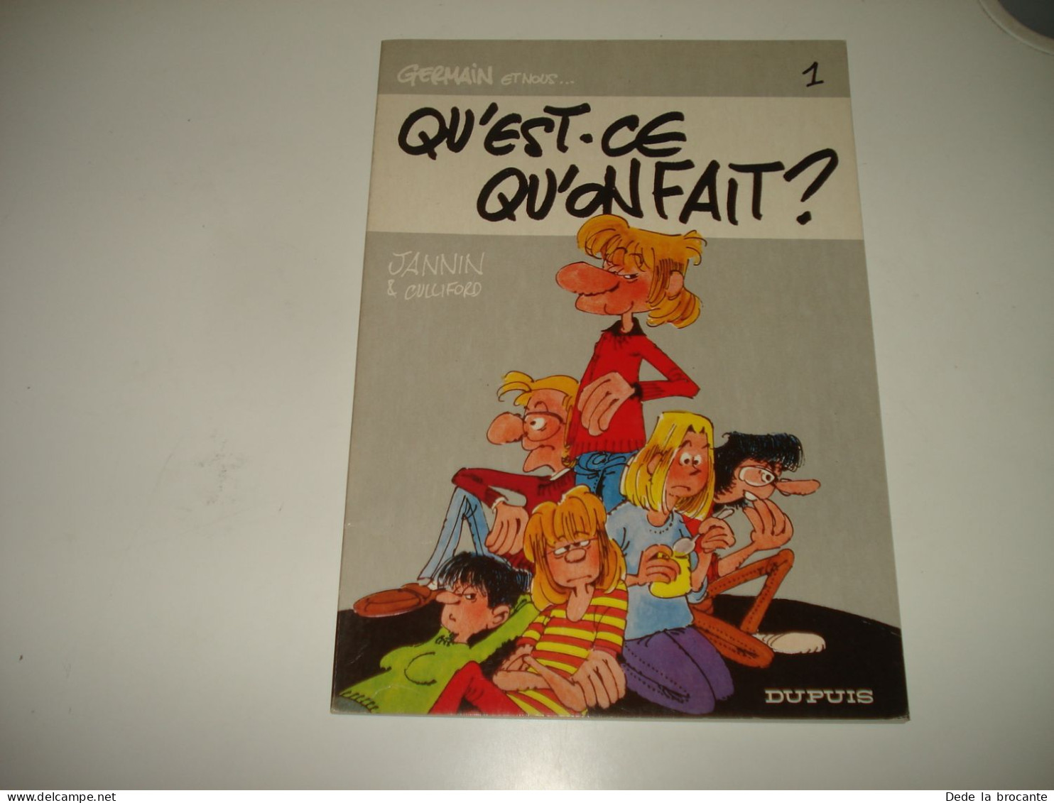 C54 / Germain Et Nous N° 1  " Qu'Est-ce Qu'on Fait ?  " E.O 1980 - Petit Prix - Sonstige & Ohne Zuordnung