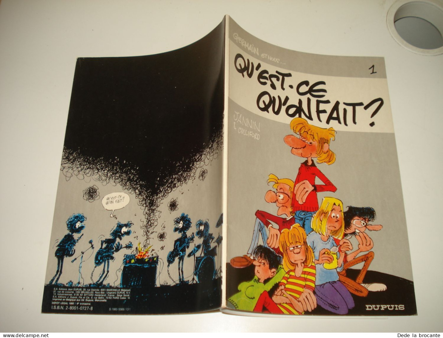 C54 / Germain Et Nous N° 1  " Qu'Est-ce Qu'on Fait ?  " E.O 1980 - Petit Prix - Other & Unclassified