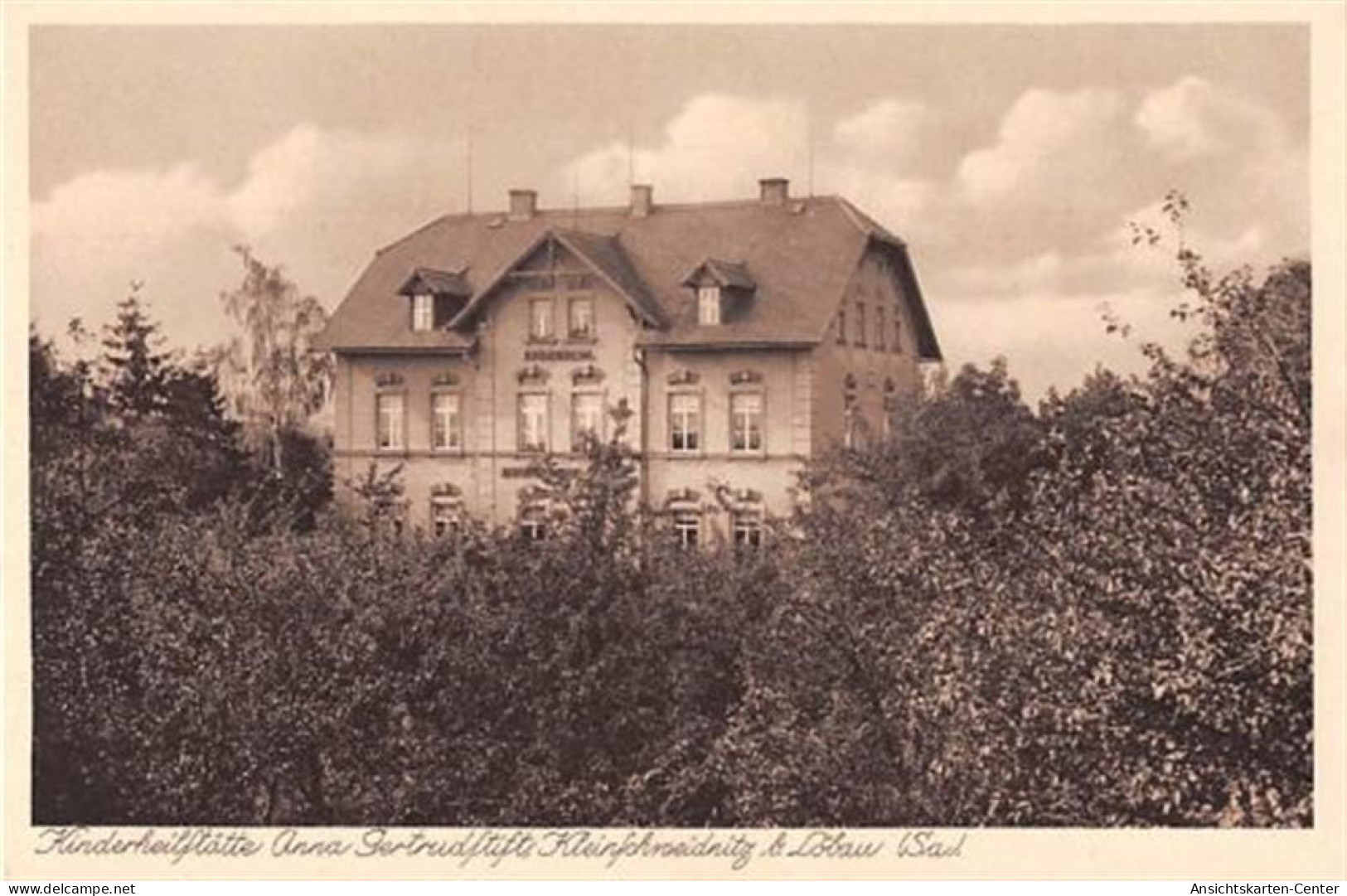 39106902 - Kleinschweidnitz Bei Loebau. Kinderheilstaette Anna Gertrudstift. Zweiganstalt Bruederanstalten Moritzburg U - Grossschweidnitz