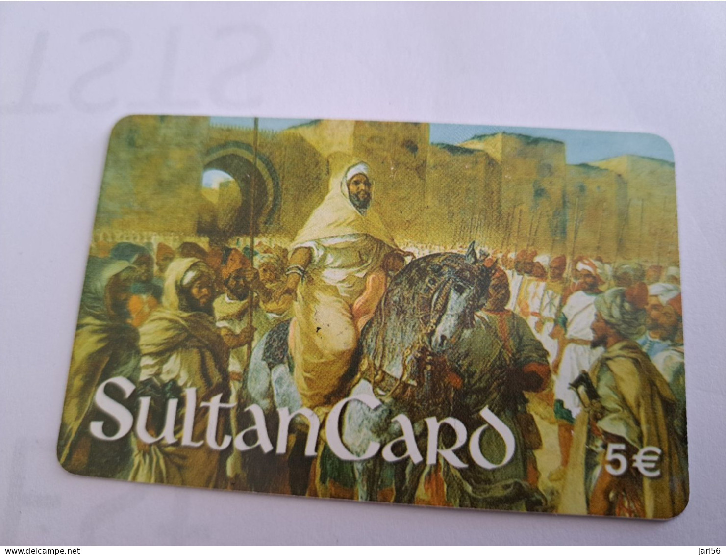 DUITSLAND/GERMANY  € 5,- / SULTANCARD/ MAN ON HORSE/ ARABIC    ON CARD        Fine Used  PREPAID  **16534** - [2] Móviles Tarjetas Prepagadas & Recargos