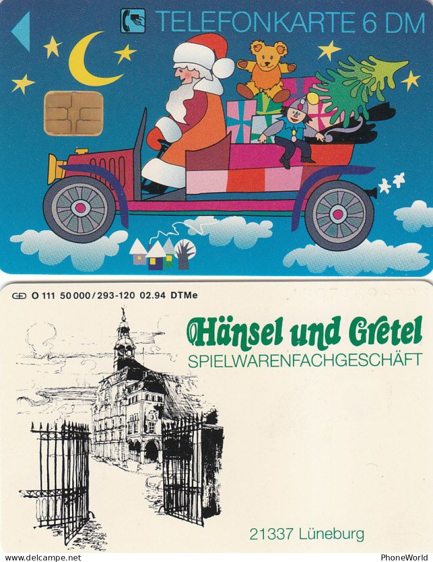 Germany - O 111/293-120ex - MiniMedia, Hänsel Und Gretel, Santa Claus, Christmas, 6DM, 02.94 Mint - O-Series: Kundenserie Vom Sammlerservice Ausgeschlossen