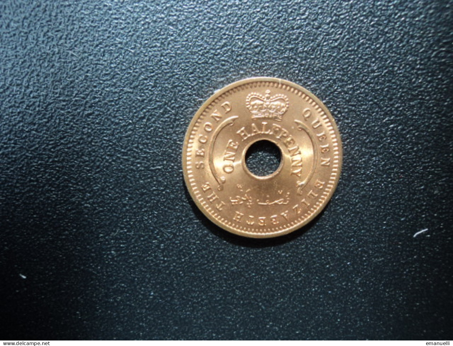 NIGÉRIA : 1/2 PENNY   1959    KM 1     NON CIRCULÉE - Nigeria