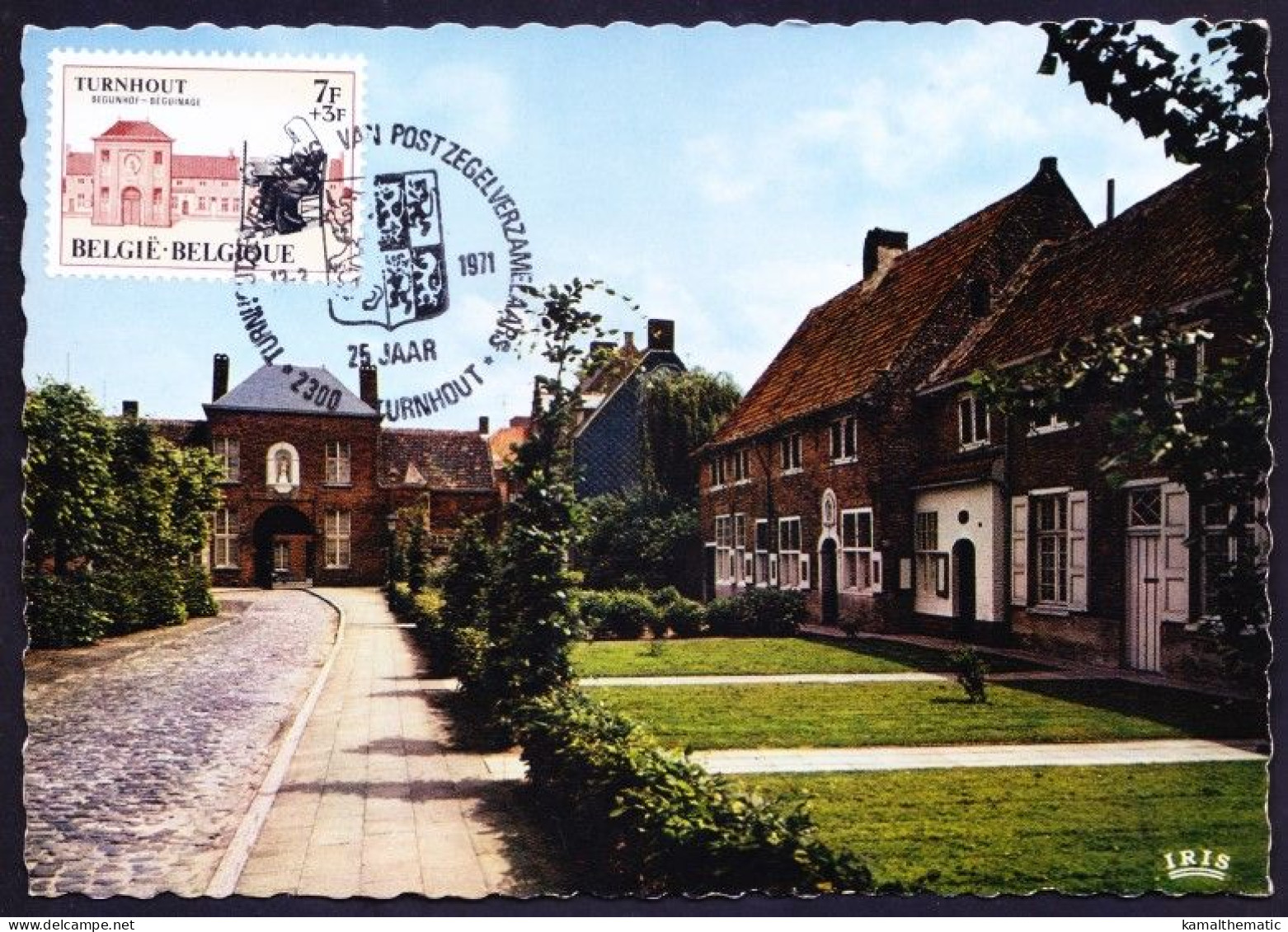 Belgium 1971 Maxi Card, Architectural Complex Beguinage For Religious Women - 1971-1980