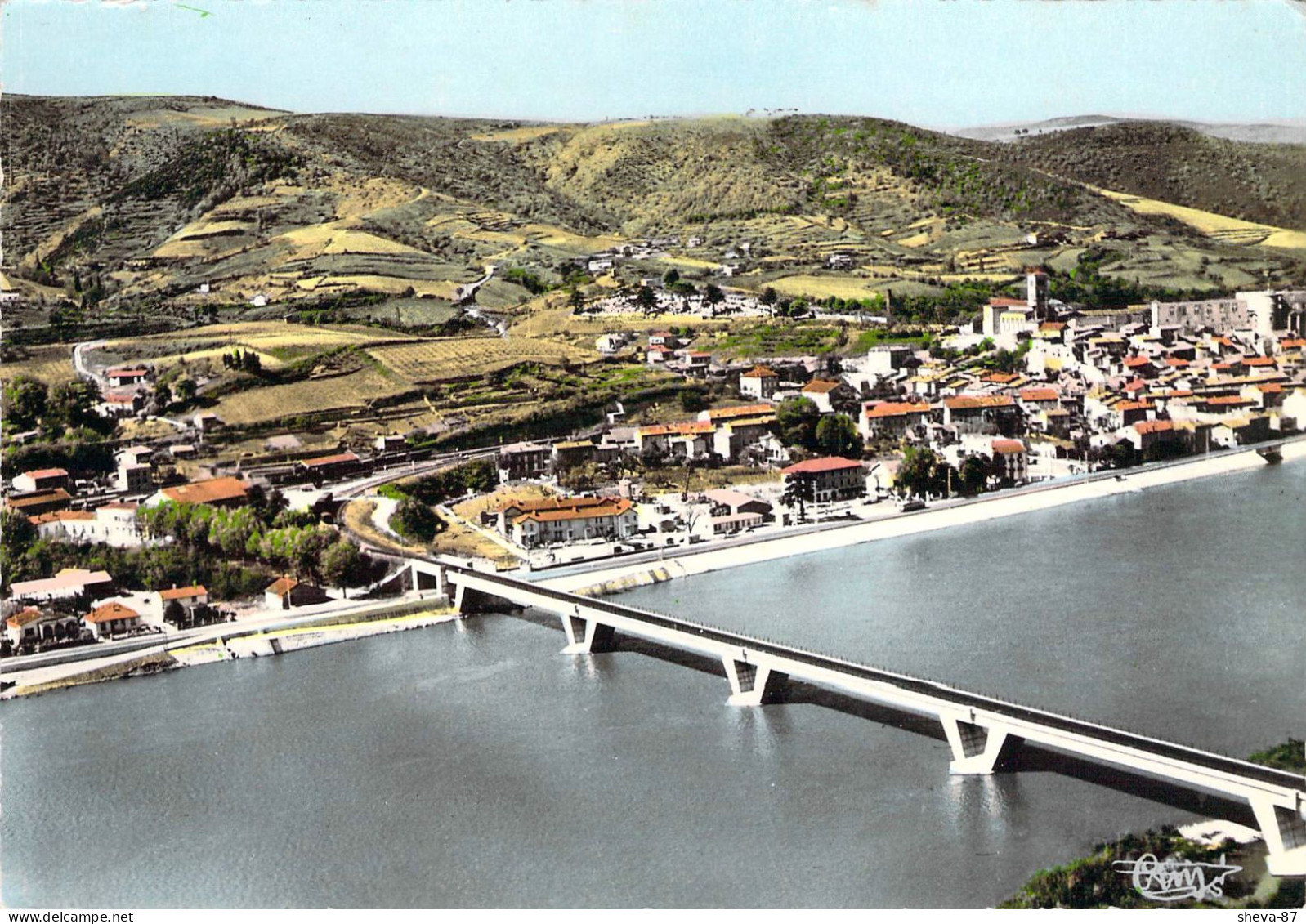 07 - La Voulte - Le Viaduc Du Chemin De Fer Et Quartier Sud De La Voulte - La Voulte-sur-Rhône