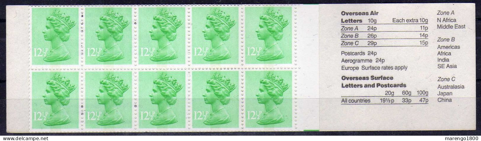 GB Booklet Museums Belfast 1982 (R) - (M1) - Carnets