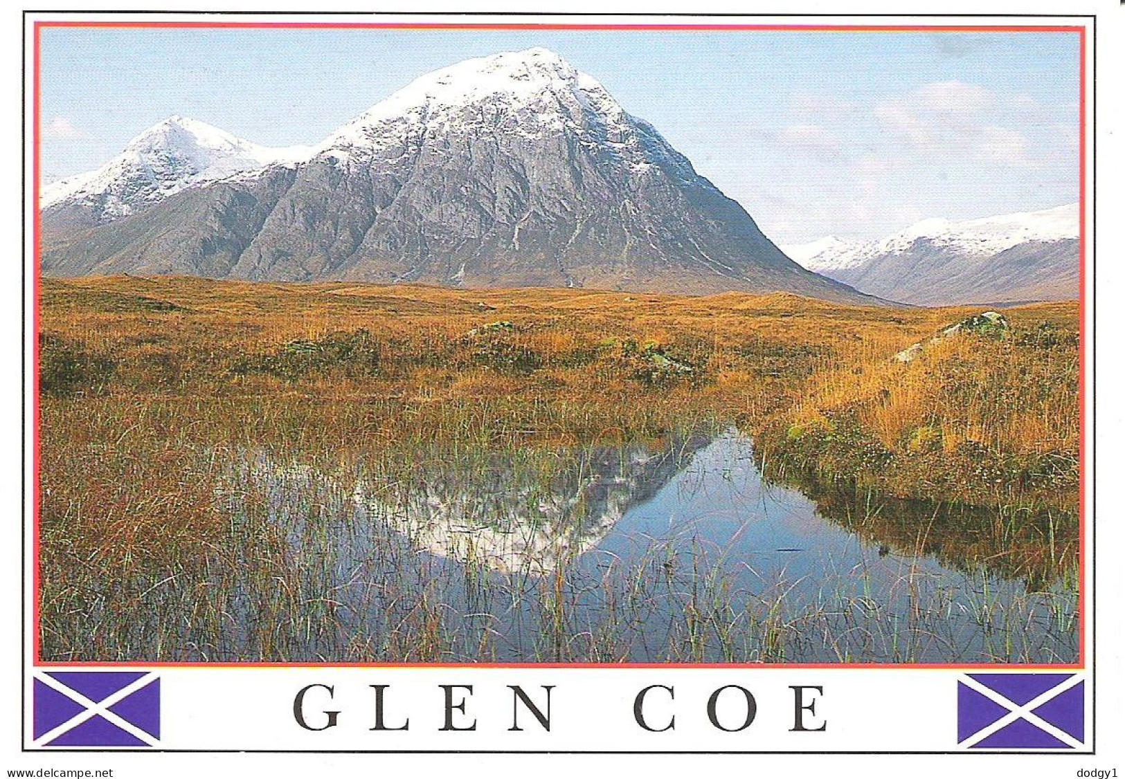 GLEN COE, ARGYLLSHIRE, SCOTLAND. UNUSED POSTCARD M3 - Argyllshire