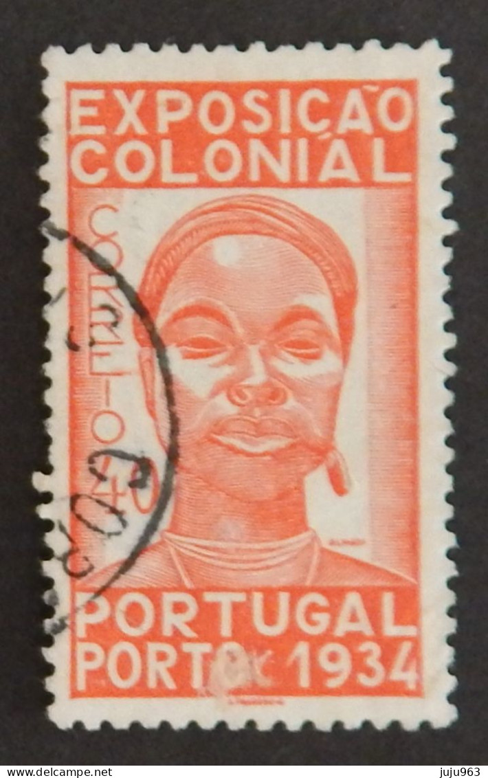 PORTUGAL YT 573 OBLITÉRÉ "EXPOSITION COLONIALE" ANNÉE 1934 - Oblitérés