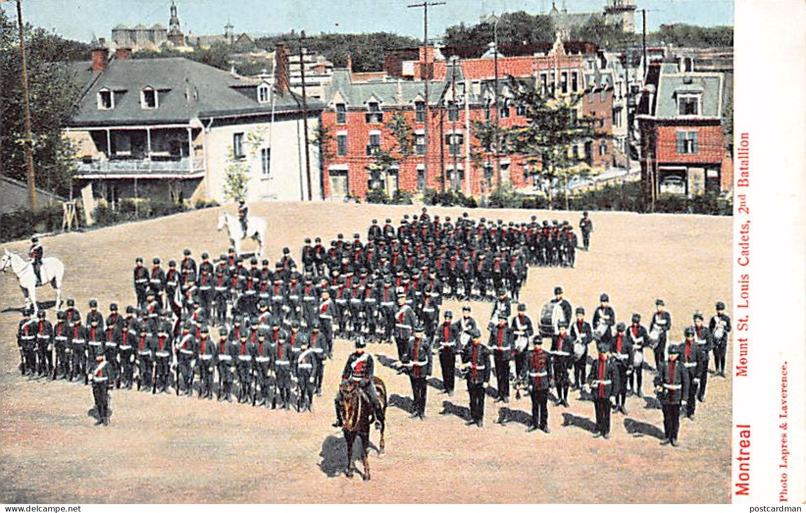 Canada - MONTREAL - Mount St. Louis Cadets, 2nd Batallion - Cliché Lapres & Laverence - Ed. Illustrated Post Card Co. 42 - Montreal