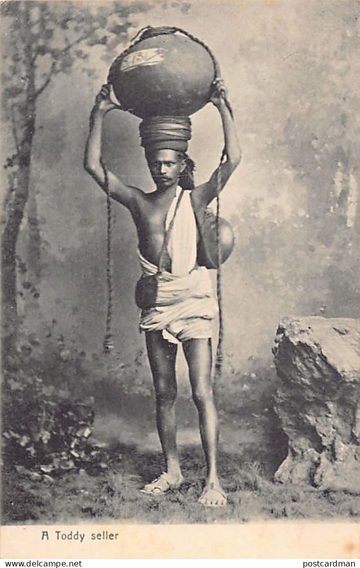 India - A Toddy Seller  - Indien