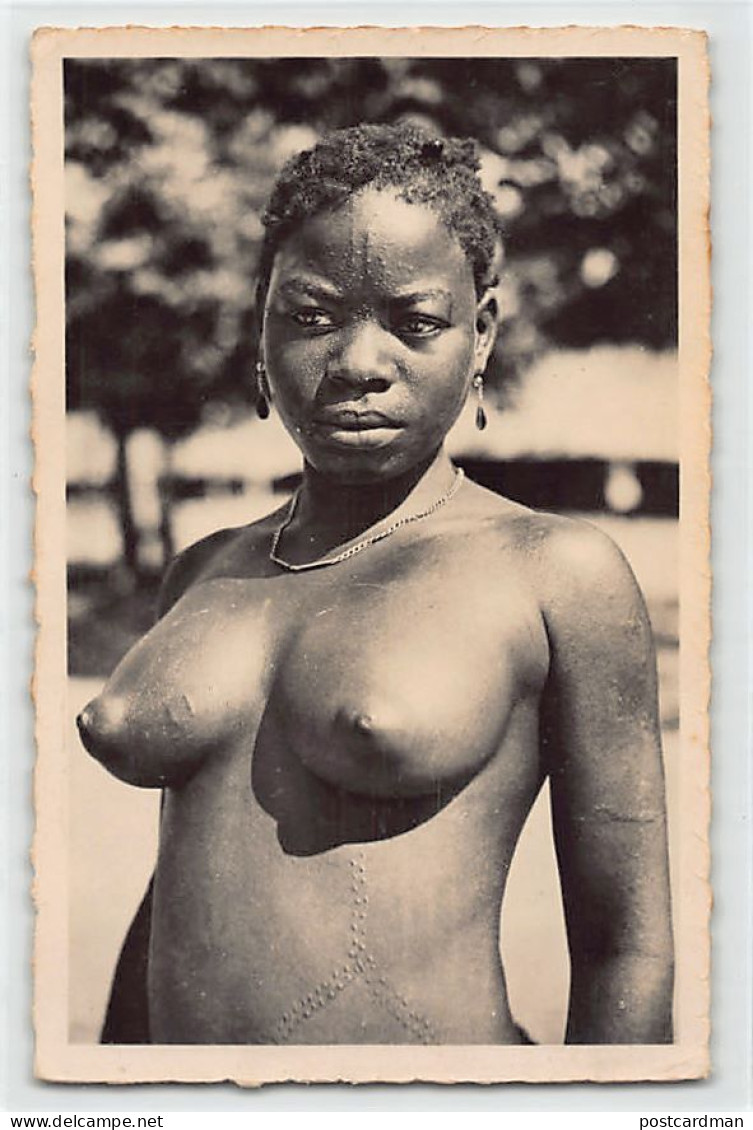 Centrafrique - NU ETHNIQUE - Femme De L'Oubangui - Ed. R. Pauleau 248 - República Centroafricana