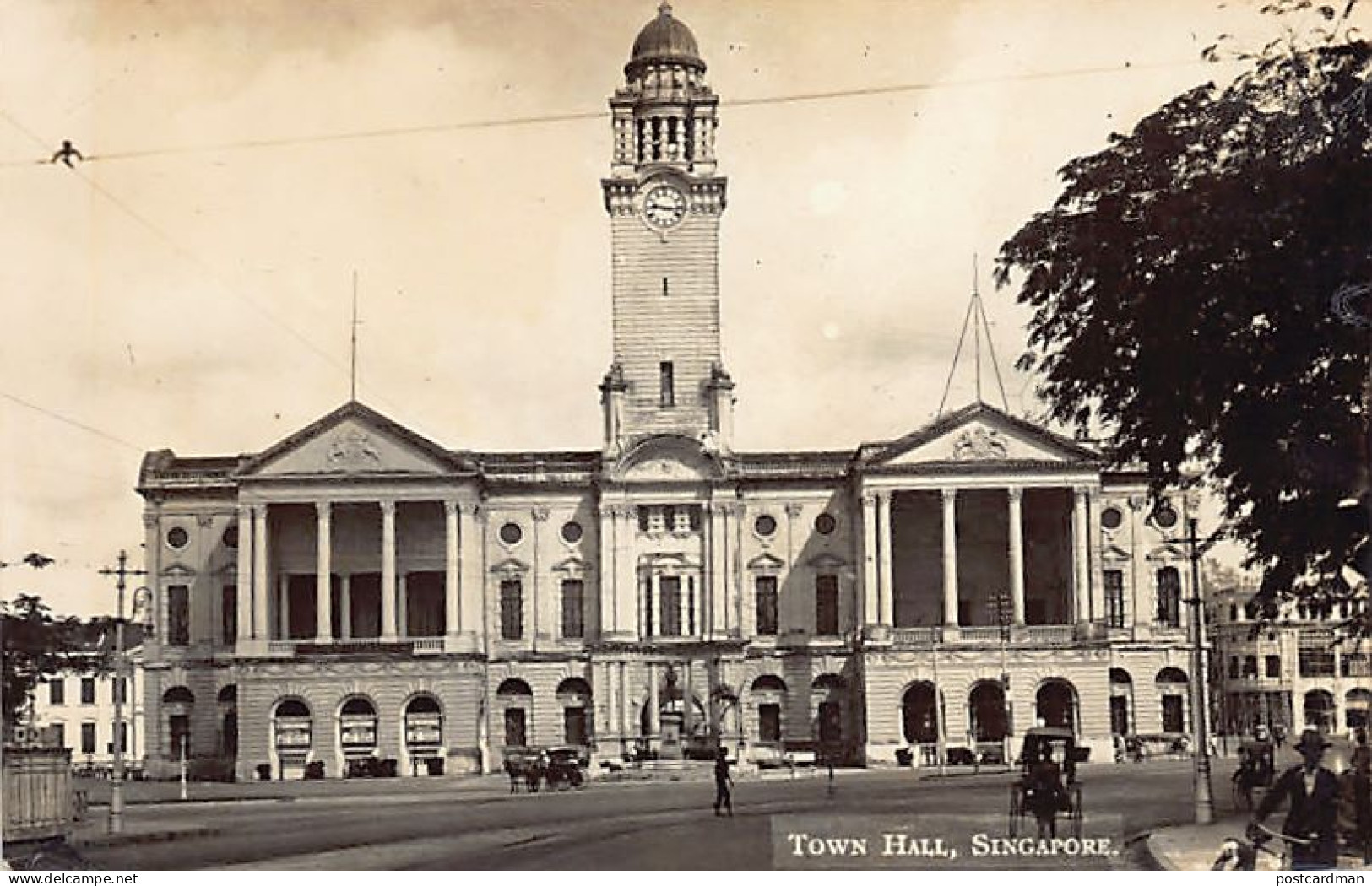 Singapore - Town Hall - REAL PHOTO - Publ. Unknown  - Singapur