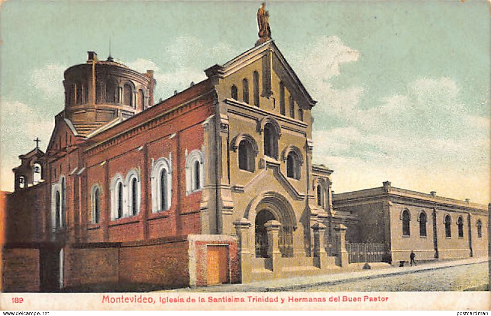 Uruguay - MONTEVIDEO - Iglesia De La Santisima Trinidad Y Hermanas Del Buen Pastor - Ed. Locomotora F.D.F. 189 - Uruguay