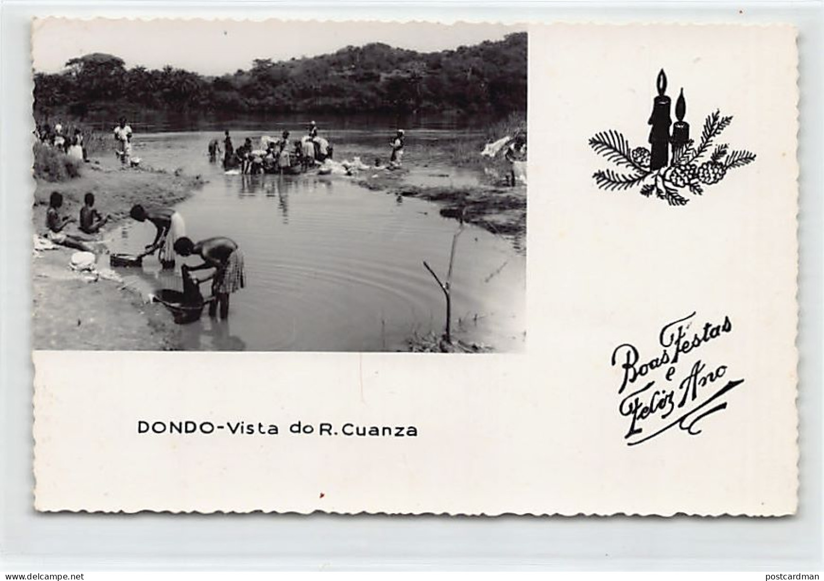Angola - DONDO - Washerwomen On The Cuanza River - REAL PHOTO - Publ. Foto Liz  - Angola