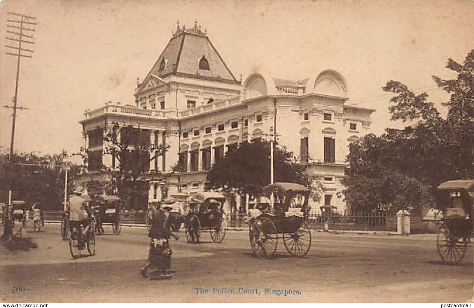 Singapore - The Police Court - Publ. In Japan  - Singapour