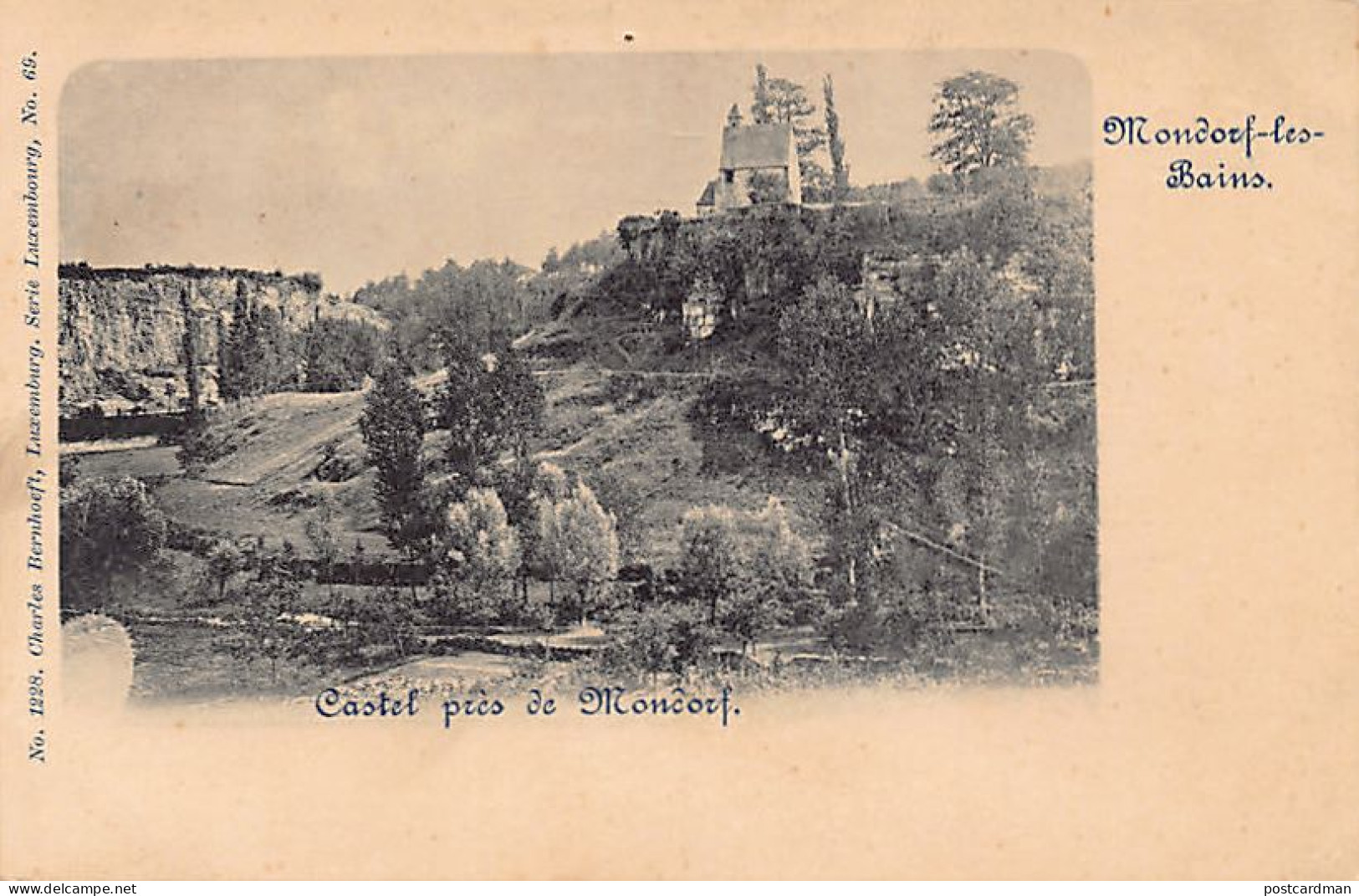 Luxembourg - MONDORF LES BAINS - Castel Près De Mondorf - Ed. Ch. Bernhoeft 1228 - Série Luxembourg 69 - Mondorf-les-Bains