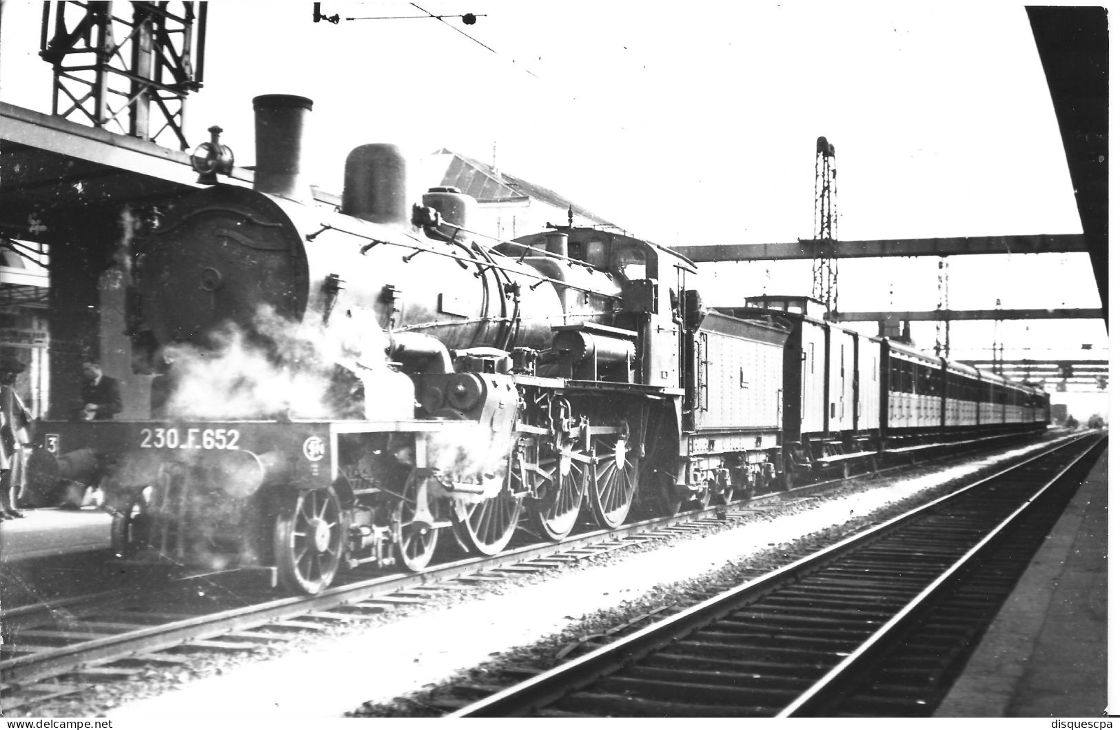 PHOTO Chemin De Fer  Locomotive A Vapeur - Ohne Zuordnung