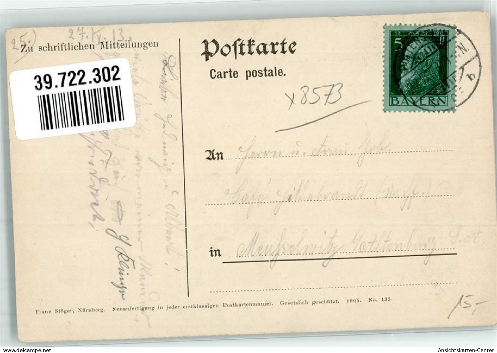 39722302 - Pottenstein , Oberfr - Pottenstein