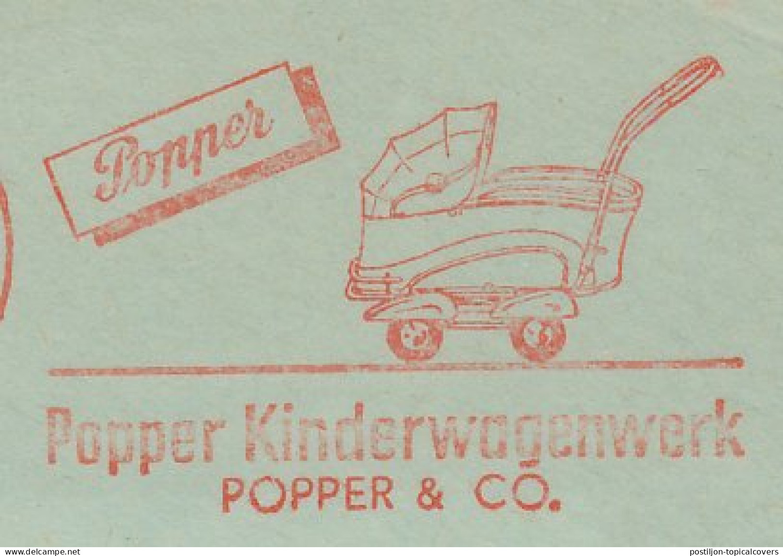 Meter Cut Germany 1960 Pram - Popper - Autres & Non Classés