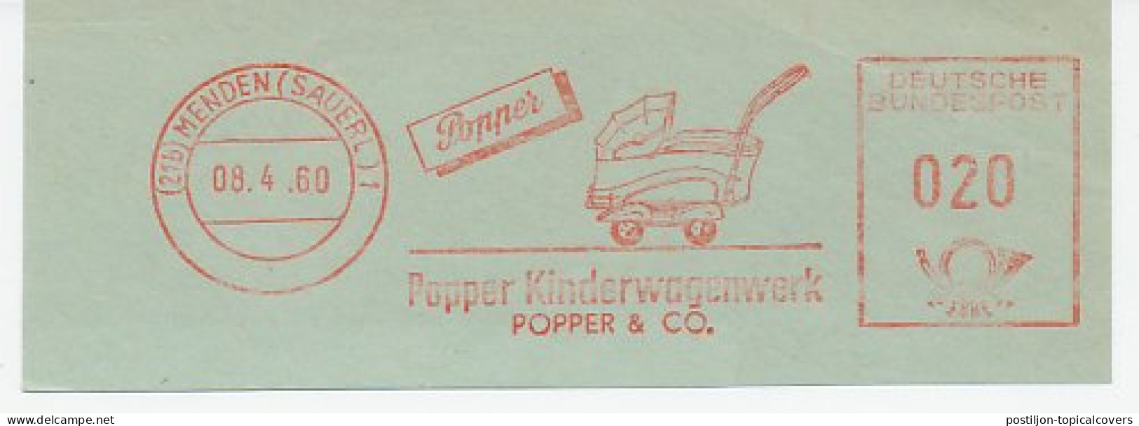 Meter Cut Germany 1960 Pram - Popper - Autres & Non Classés