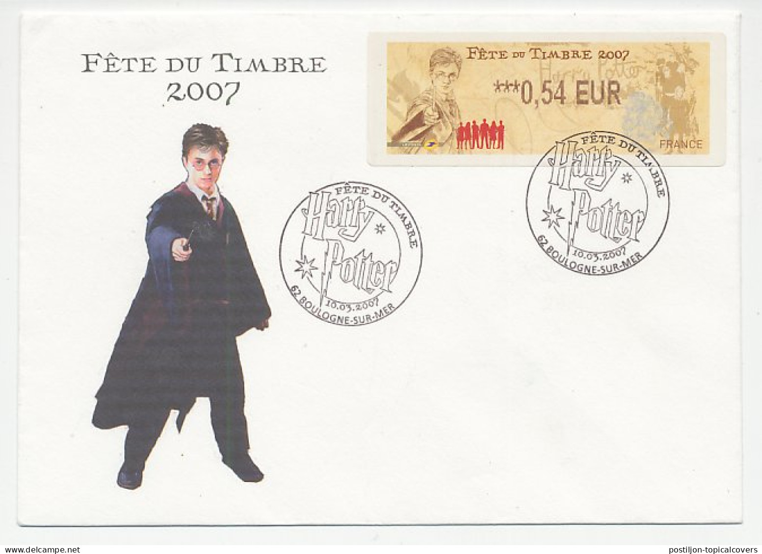 Cover France 2007 - ATM / Frama Harry Potter - Book - Movie - Cinéma