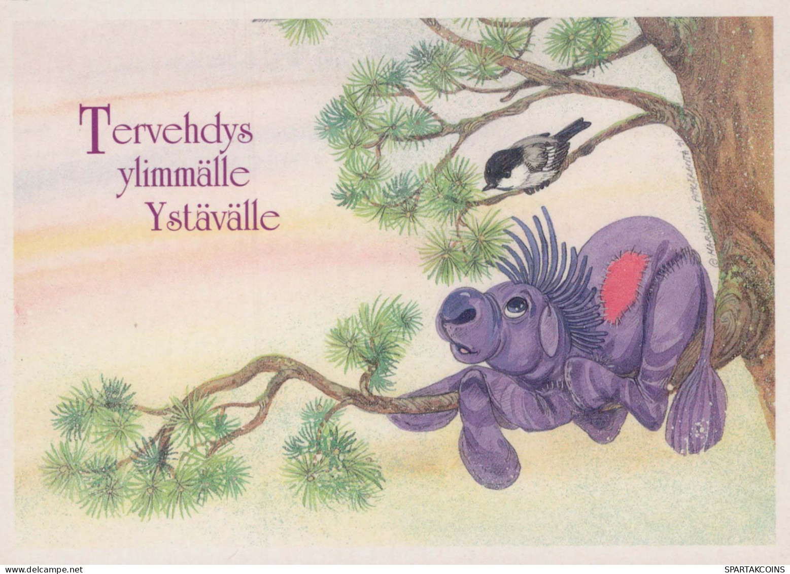 HORSE Animals Vintage Postcard CPSM #PBR856.GB - Chevaux