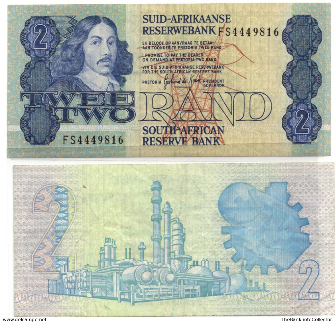 South Africa 2 Rands ND 1973 P-117 VF - Sudafrica