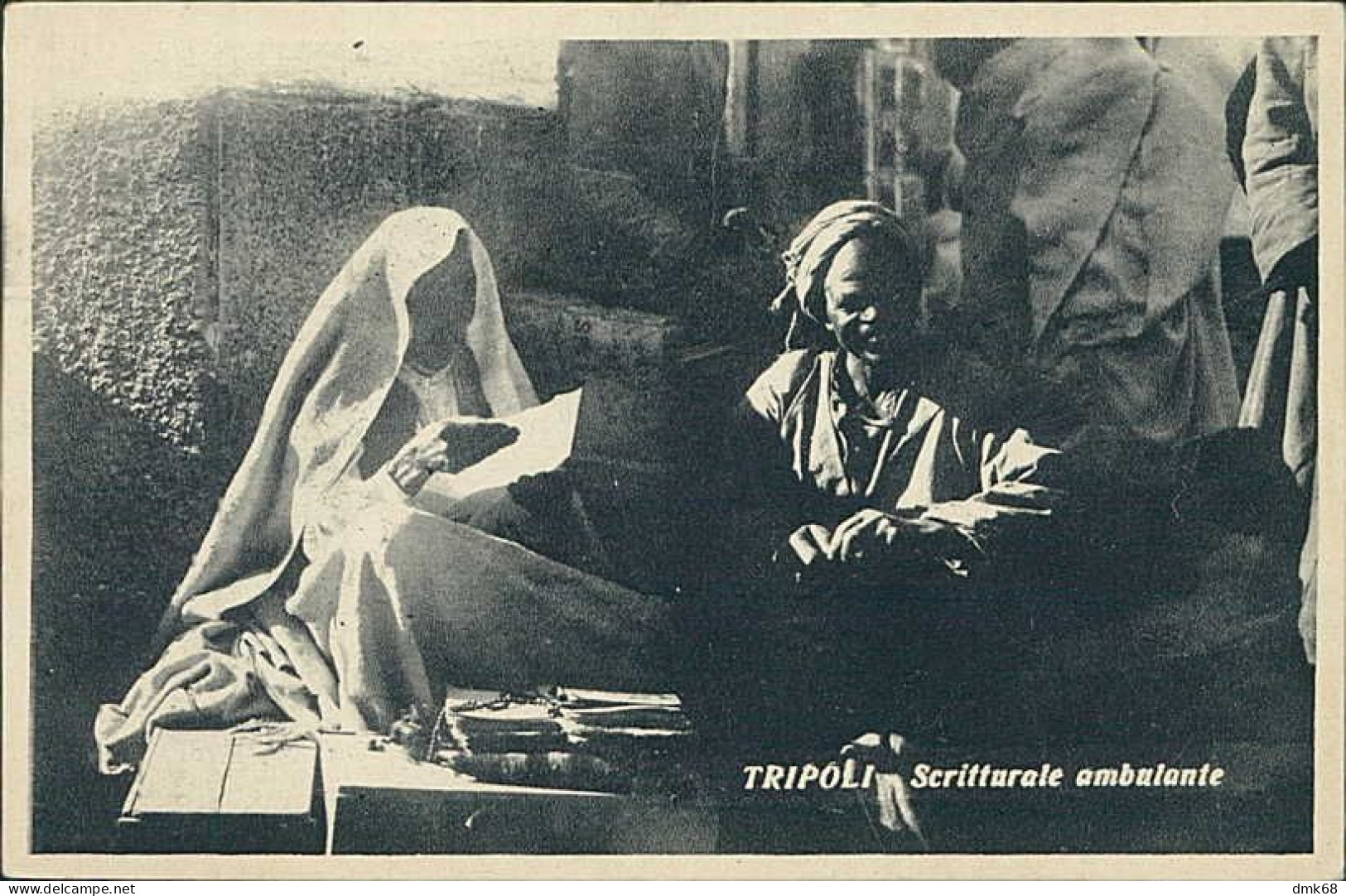 LIBIA / LIBYA - TRIPOLI - SCRITTURALE AMBULANTE - EDIZ. HAGGIAG - 1910s (12421) - Libye