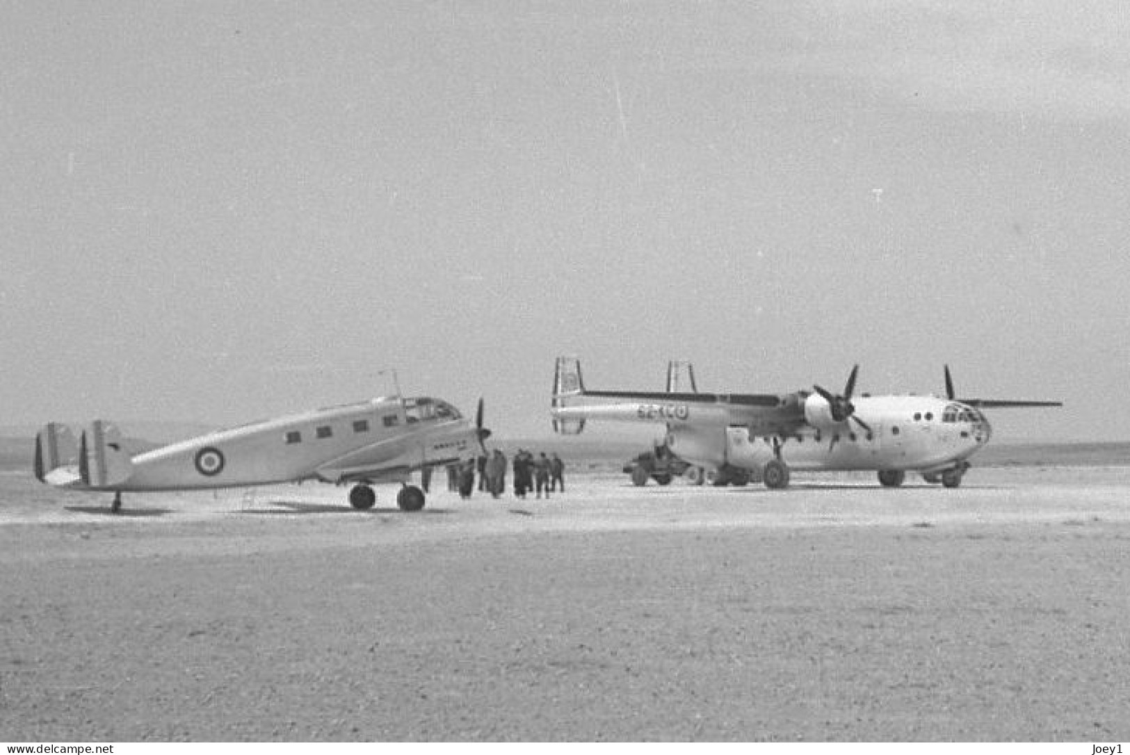 Photo Avion Noratlas 2501 En Algérie Format 13/18 - Luftfahrt