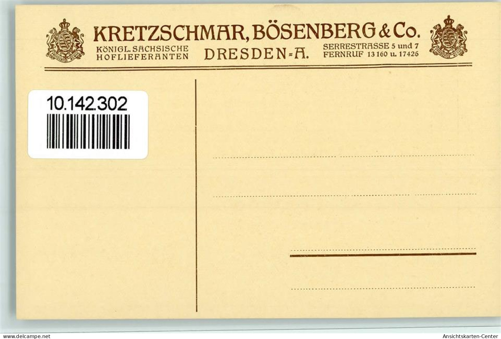 10142302 - Lampen Werbung Kretschmar Nr - Altri & Non Classificati