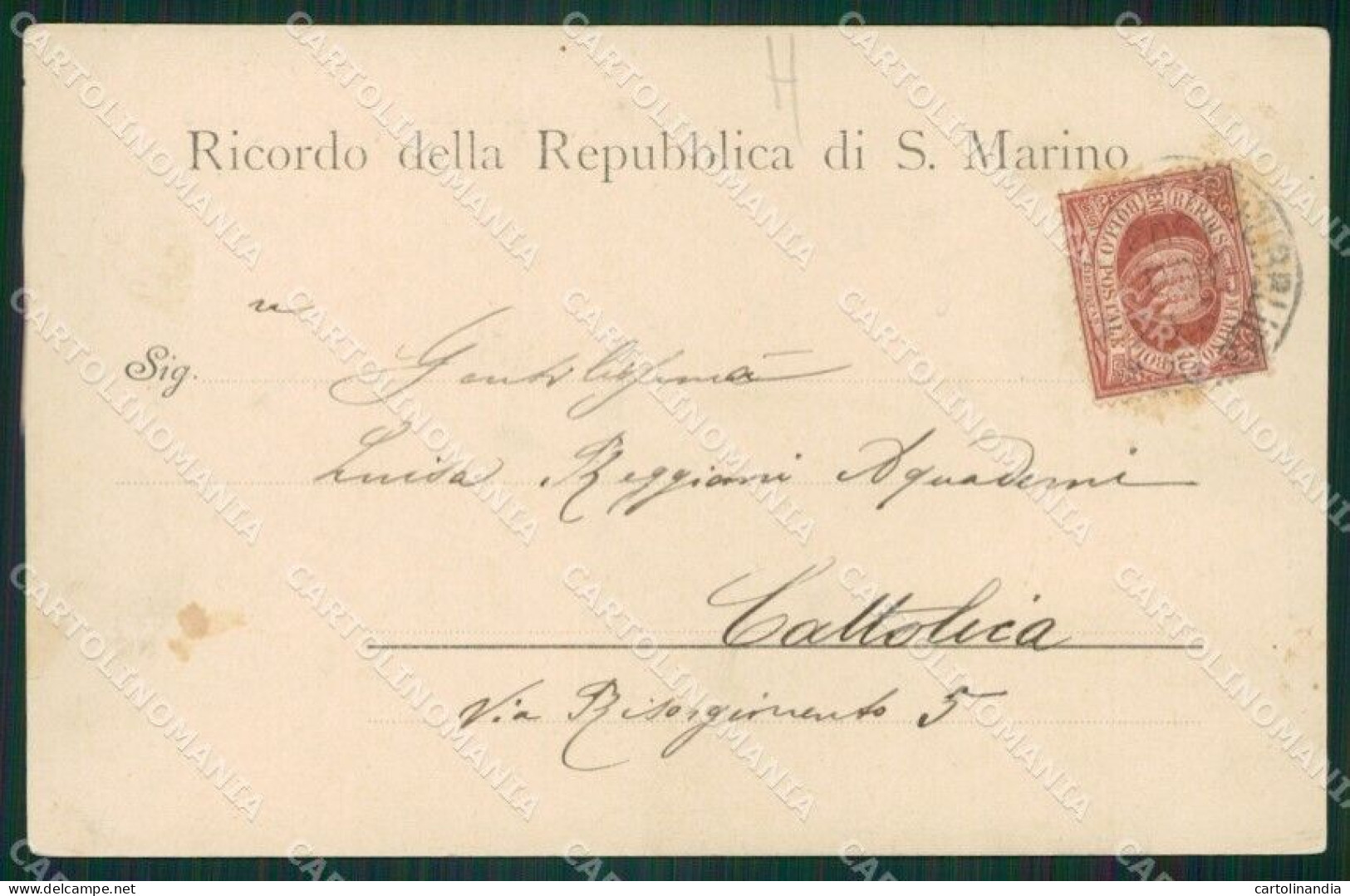 San Marino Palazzo Governativo Cartolina MQ5589 - Saint-Marin