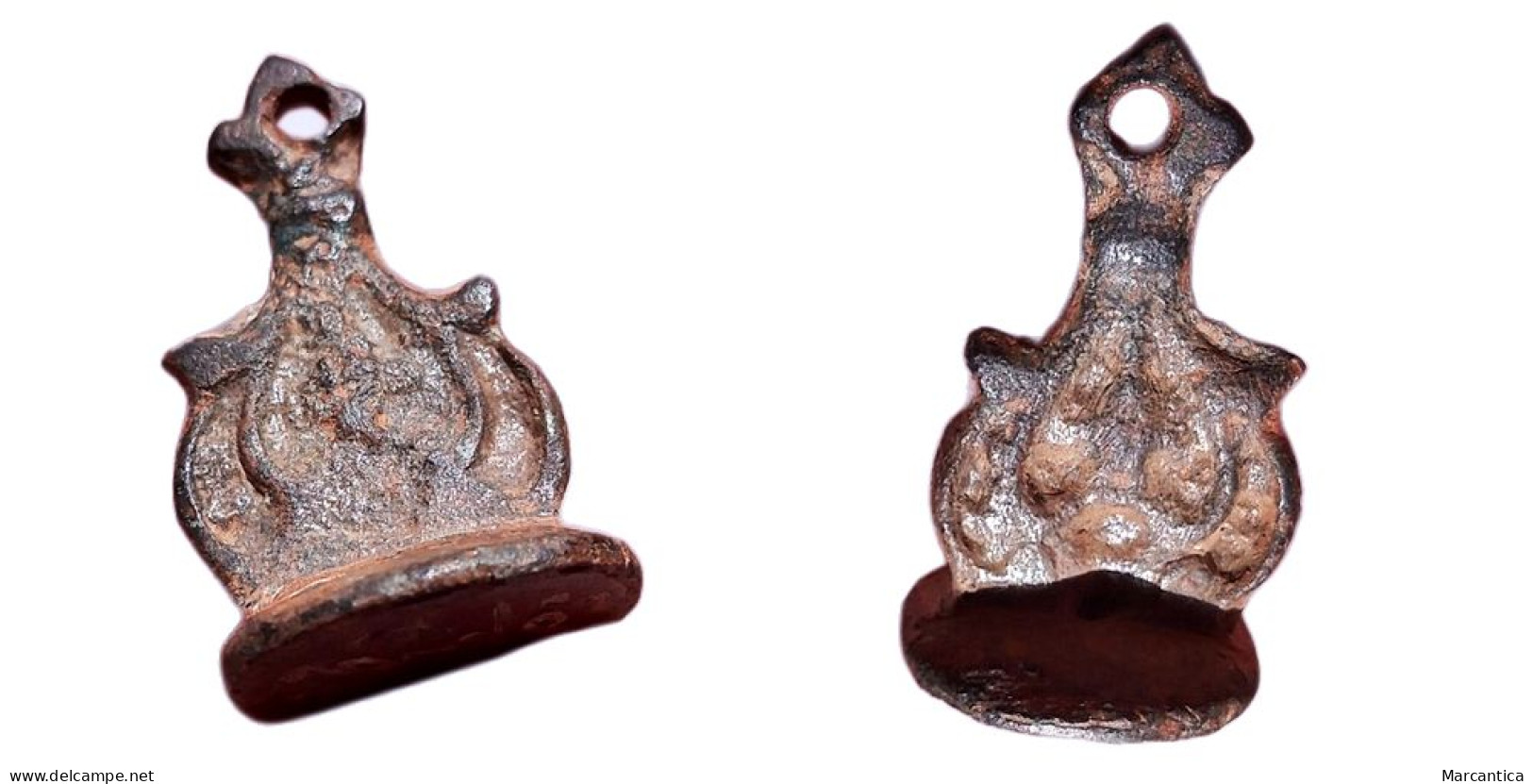 Ottoman Seal Made Of Metal. - Archäologie