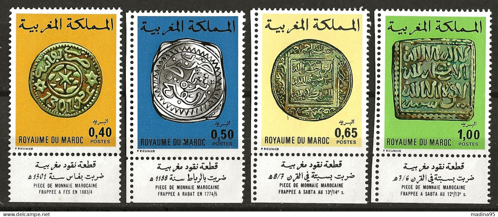 MAROC: **, N° YT  746 à 749, Série Bdf, TB - Marokko (1956-...)