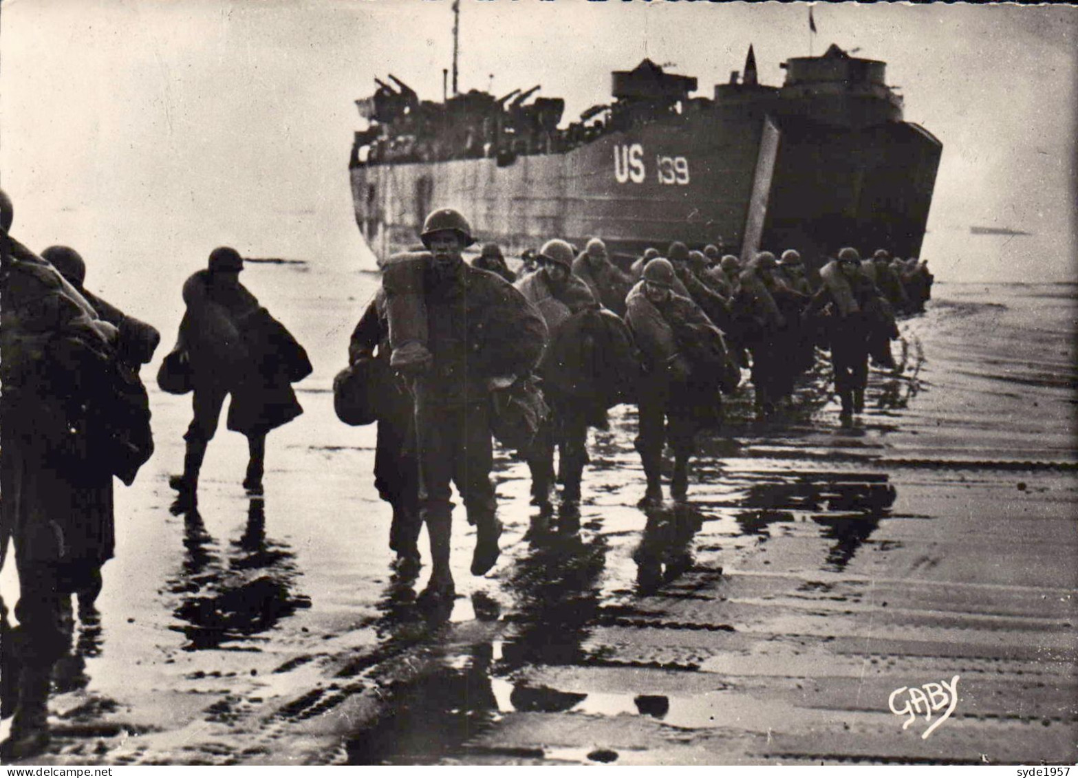 Débarquement En Normandie - Le Ravitaillement Des Alliés Est Débarqué Au Havre (photo Véritable) - Weltkrieg 1939-45