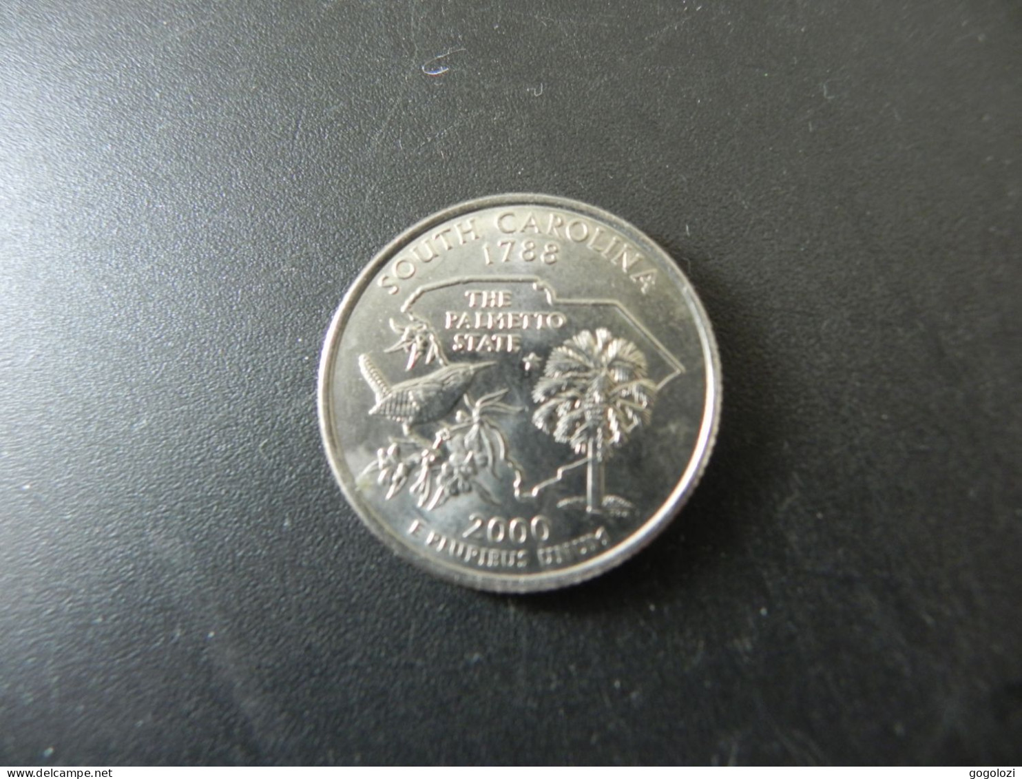 USA 1/4 Dollar 2000 - South Carolina The Palmetto State - 1999-2009: State Quarters