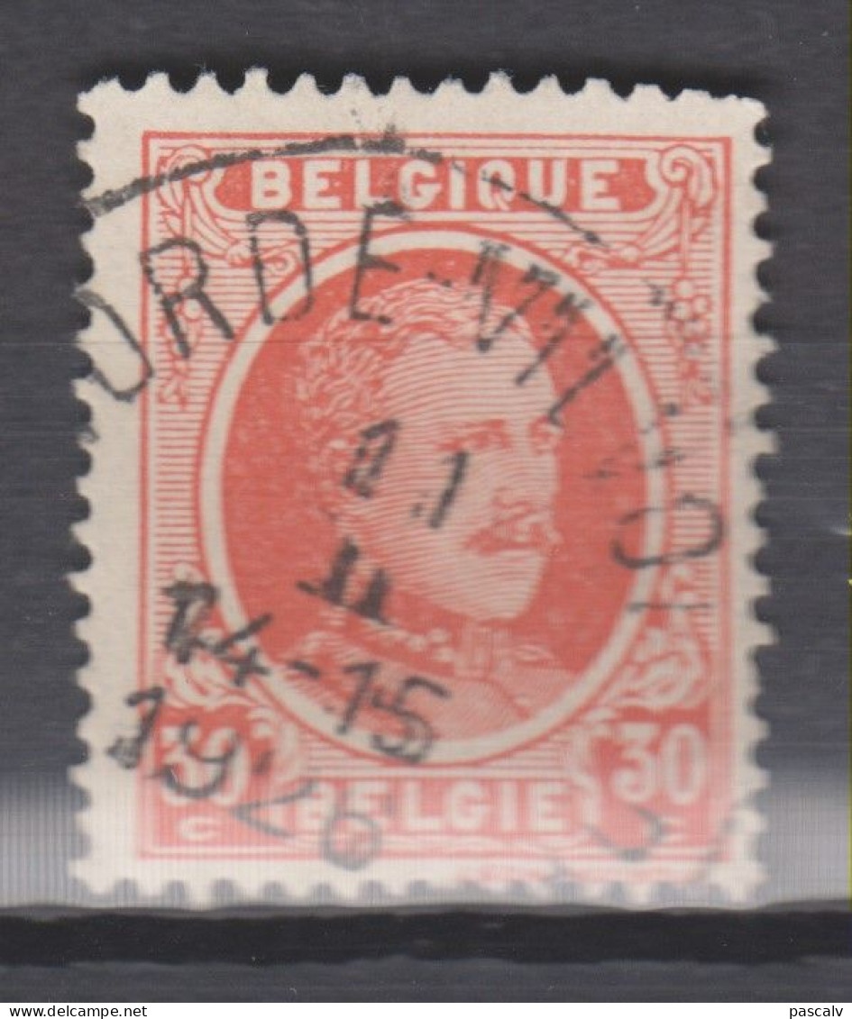 COB 199 Oblitération Centrale VILVOORDE - 1922-1927 Houyoux