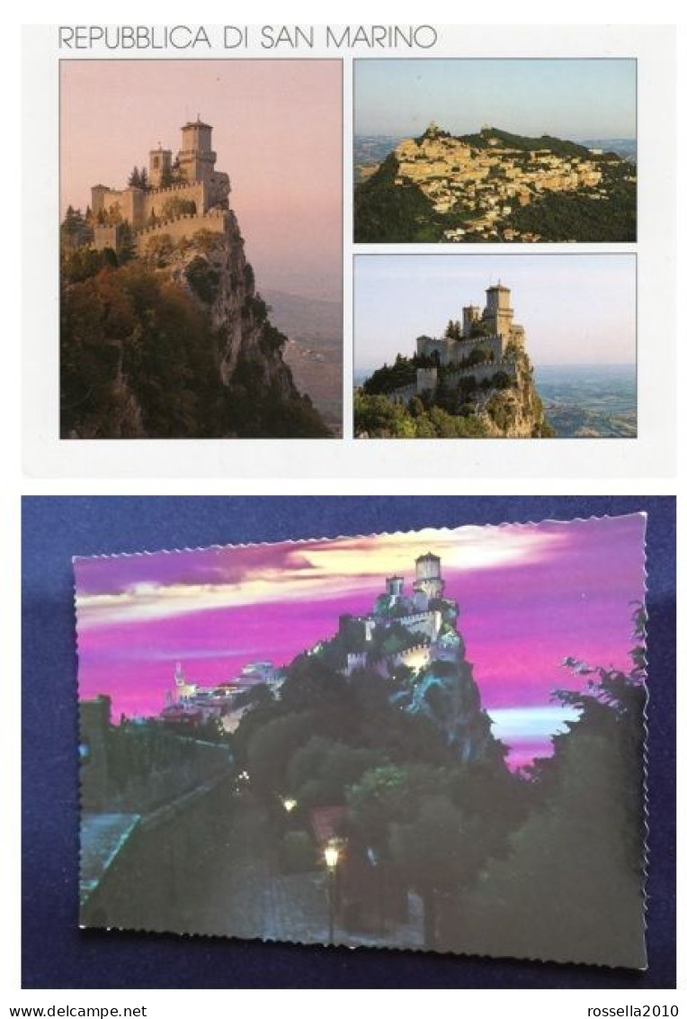 LOTTO 2 CARTOLINE ITALIA REPUBBLICA SAN MARINO  Italy Postcard ITALIEN Ansichtskarten - Saint-Marin