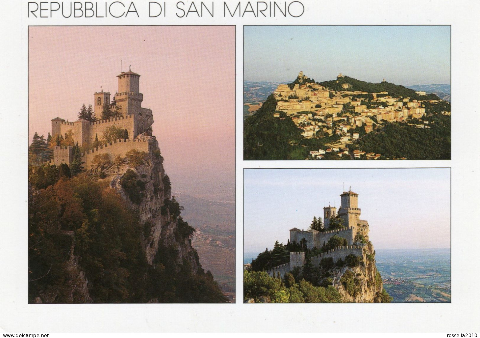 LOTTO 2 CARTOLINE ITALIA REPUBBLICA SAN MARINO  Italy Postcard ITALIEN Ansichtskarten - Saint-Marin