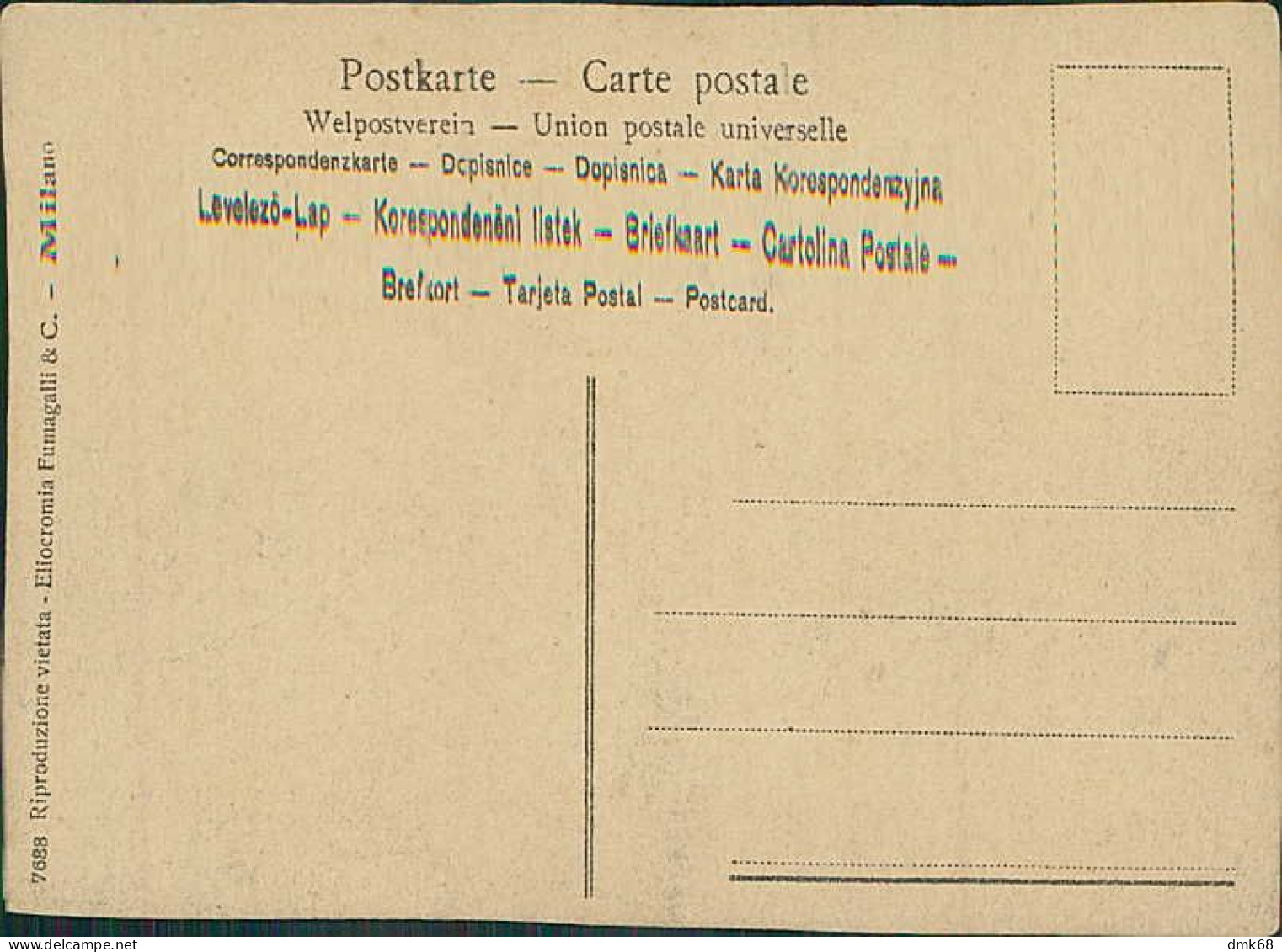 LIBIA / LIBYA -  BENGASI /  BENGHAZI - MERCATO E MARINA - EDIZ. FUMAGALLI & C. - 5 OTT. 1911 (12427) - Libia