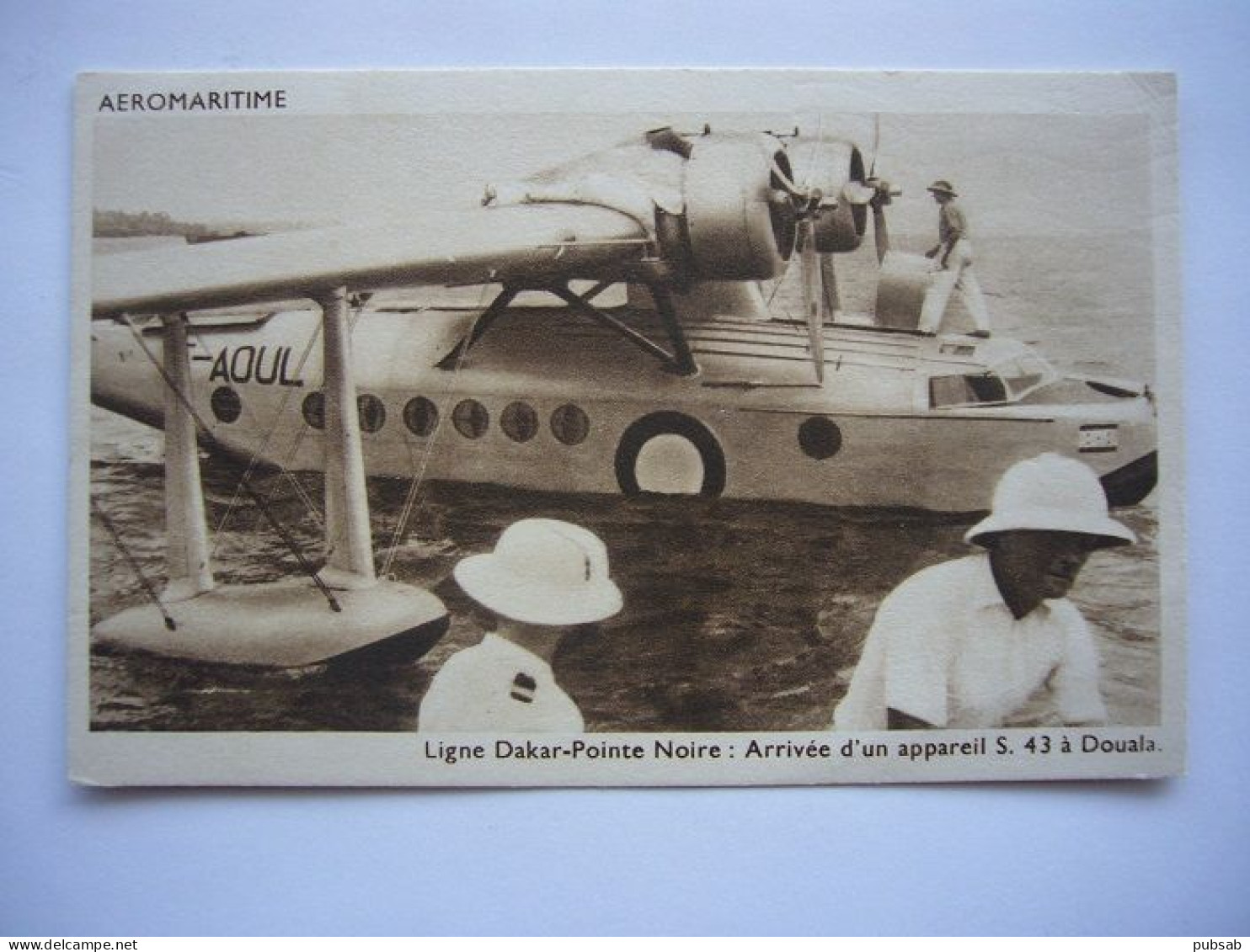 Avion / Airplane /  AEROMARITIME / Sea Plane / Sikorsky S.43 / Airline Issue - 1919-1938: Entre Guerres
